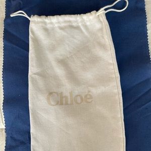 Chloe dust drawstring bag